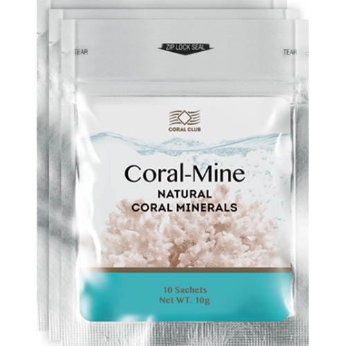 Nawodnienie: Coral-Mine, 30 saszetek (Coral Club)